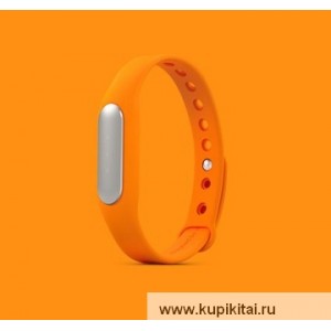 Водонепроницаемый смарт-браслет Xiaomi MiBand Bluetooth IP67 оранжевый
